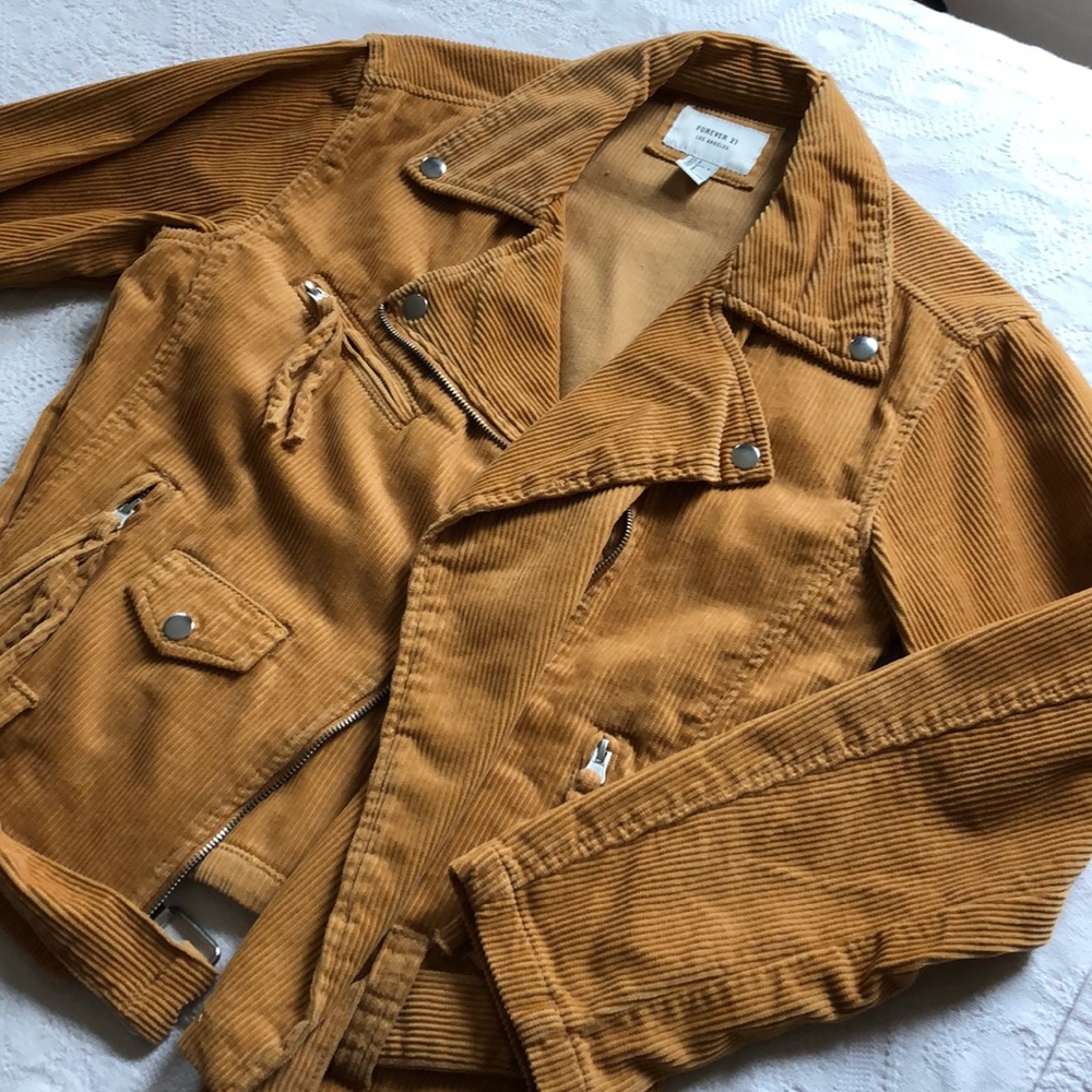 🍂 corduroy biker jacket 🍂